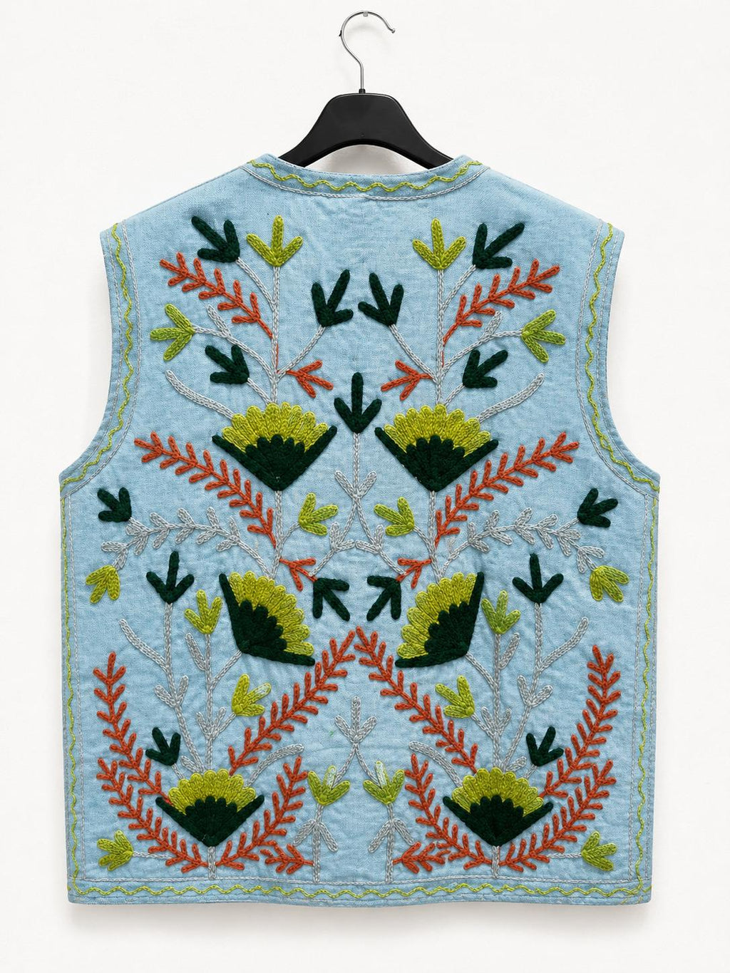 Gilet Etnico Ricamato