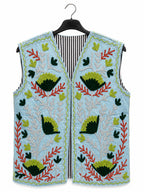 Gilet Etnico Ricamato
