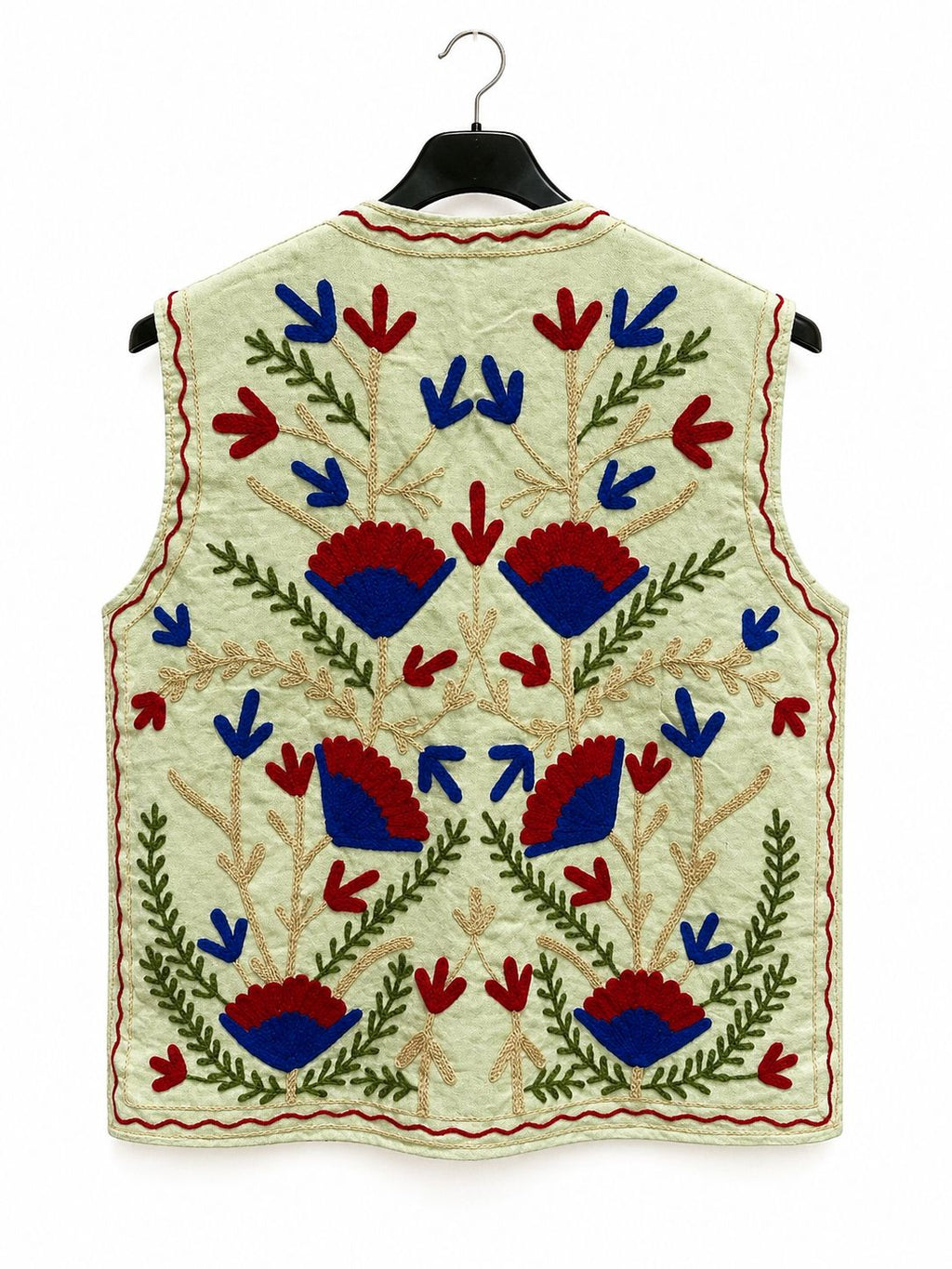 Gilet Etnico Ricamato