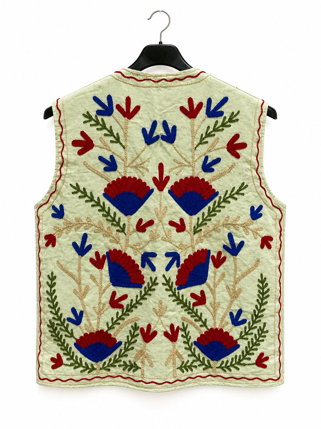 Gilet Etnico Ricamato