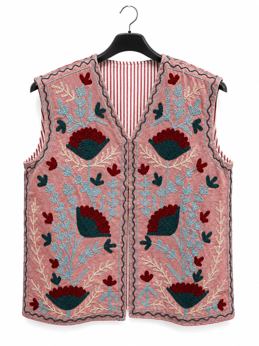 Gilet Etnico Ricamato