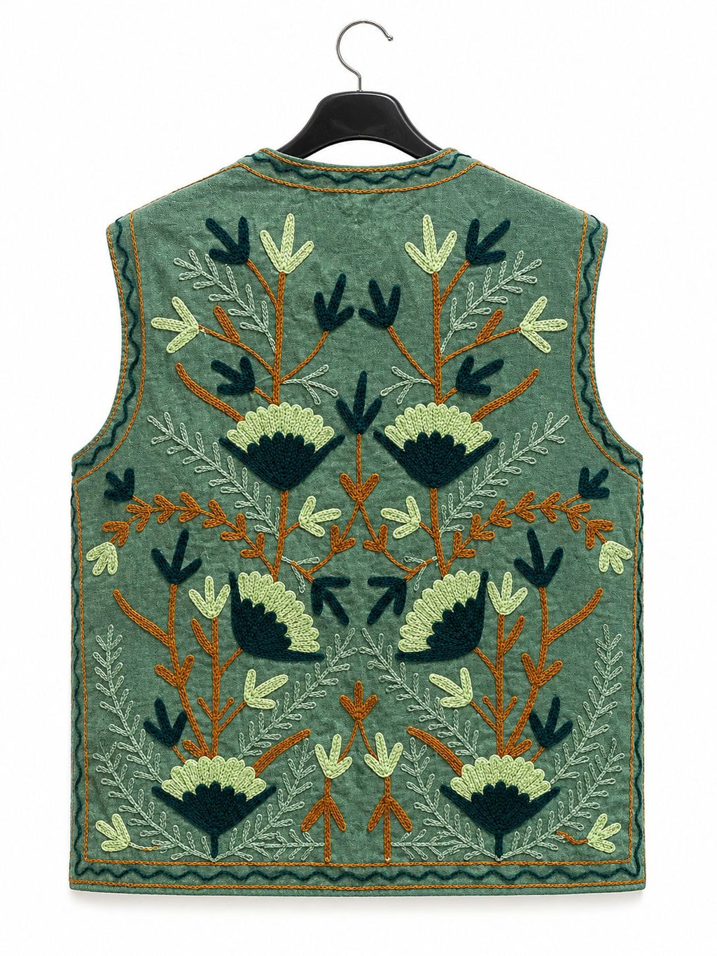 Gilet Etnico Ricamato