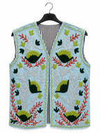 Gilet Etnico Ricamato