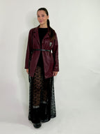 Giacca in ecopelle Royal
