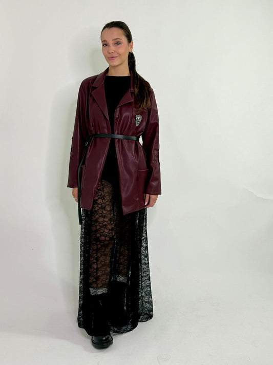 Giacca in ecopelle Royal