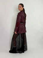 Giacca in ecopelle Royal
