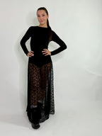 Gonna pizzo con culotte