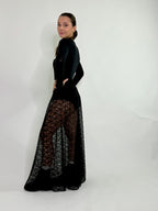 Gonna pizzo con culotte