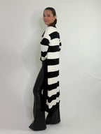 Pantalone a zampa ecopelle