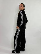Pantalone tuta a righe
