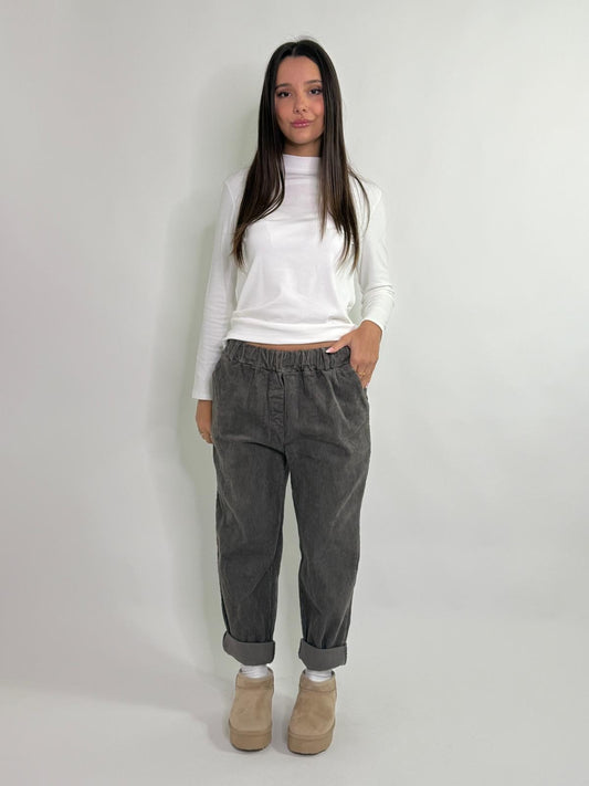 Maglia manica lunga felpato