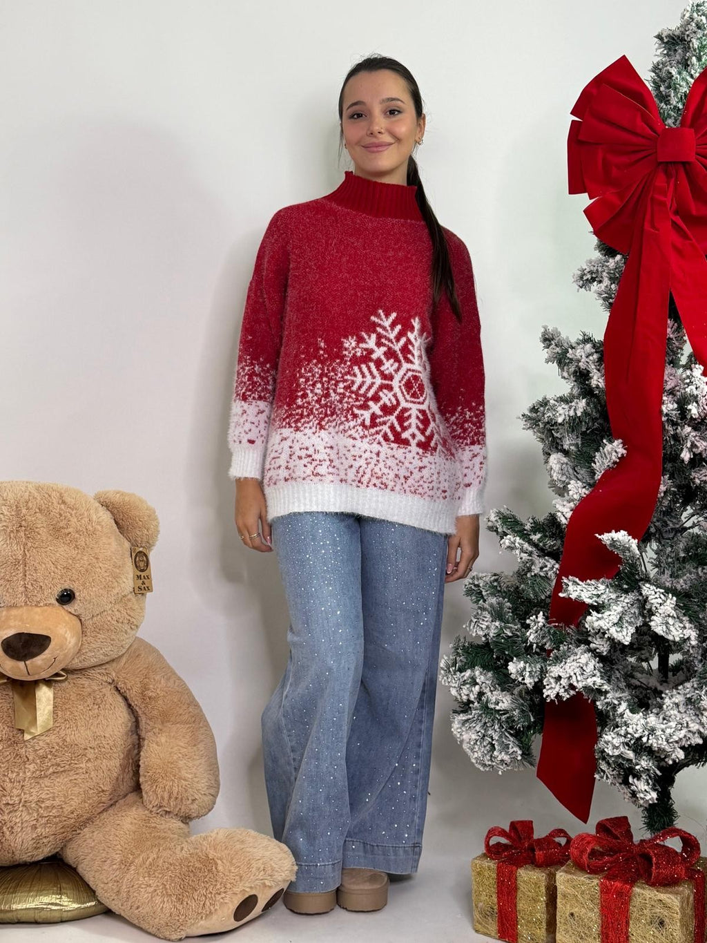 Maglione fiocco di neve