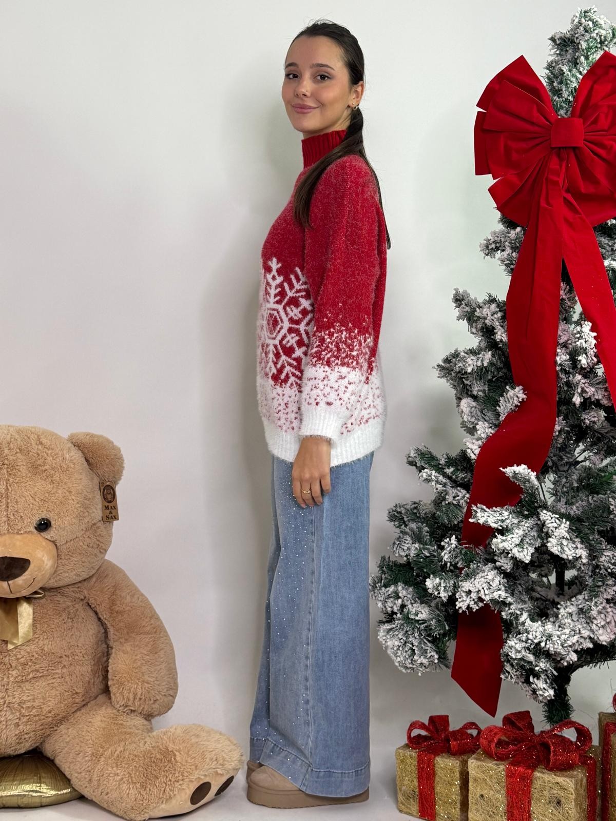 Maglione fiocco di neve