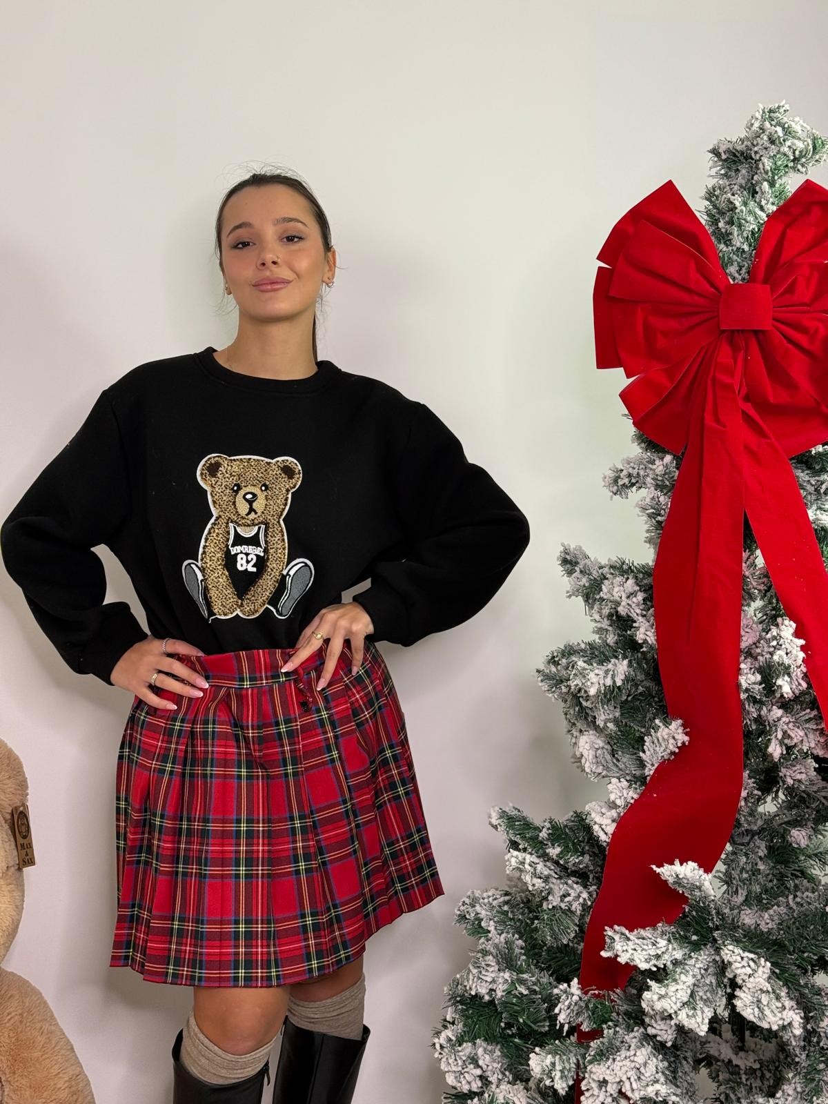 Gonna mini pussè scozzese