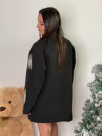 Blazer strass pendenti