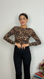 Girocollo Maculato Cashmere