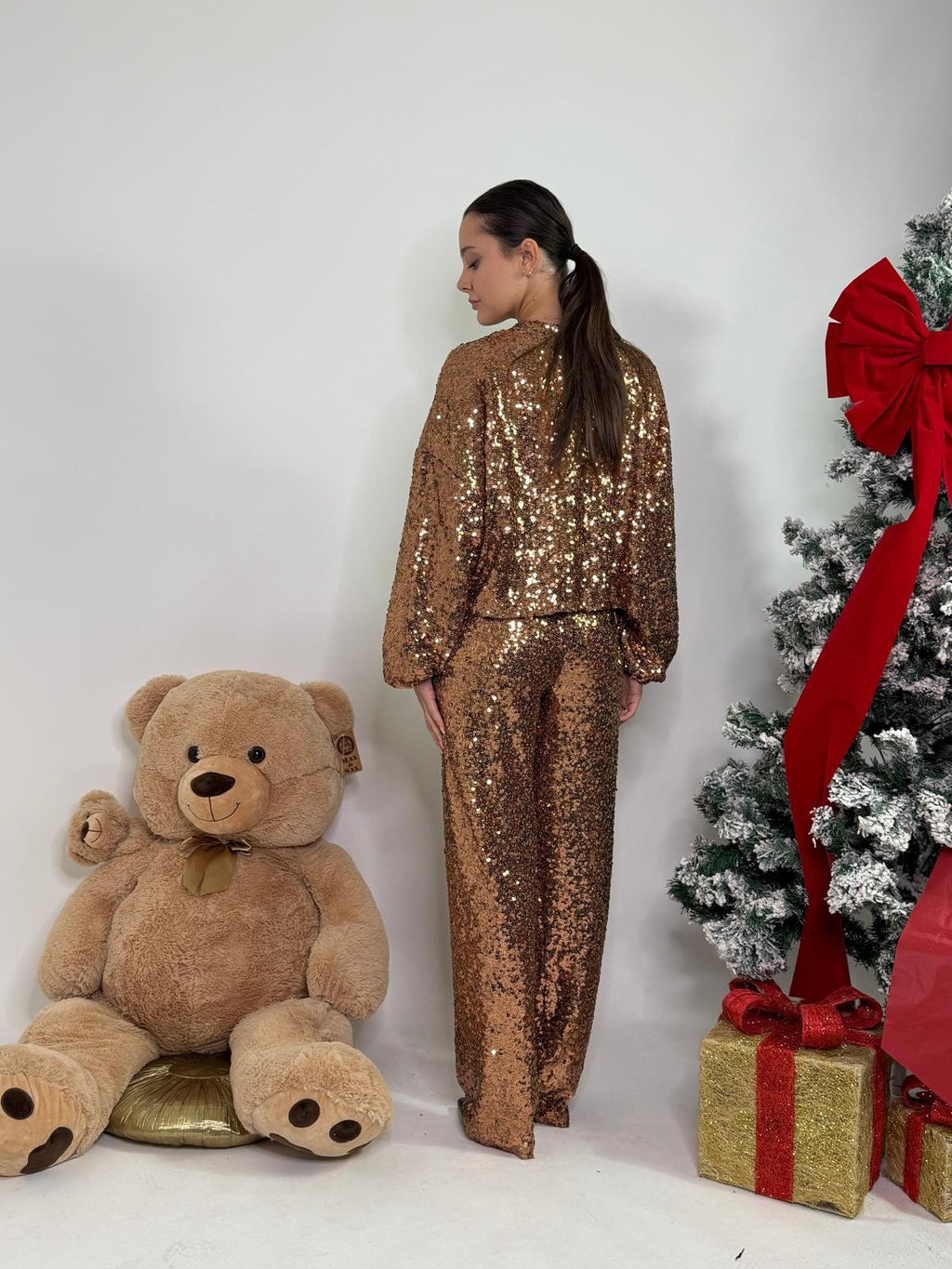 Maglia in paillettes