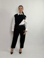 Gilet asimetrico
