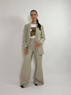Giacca blazer classico con tasche