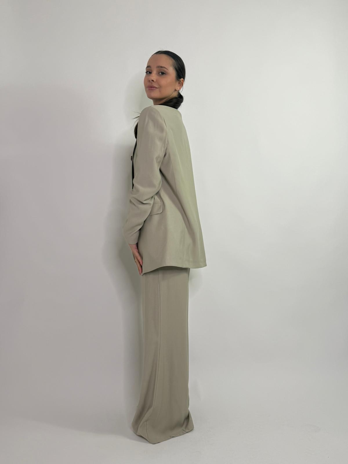 Giacca blazer classico con tasche