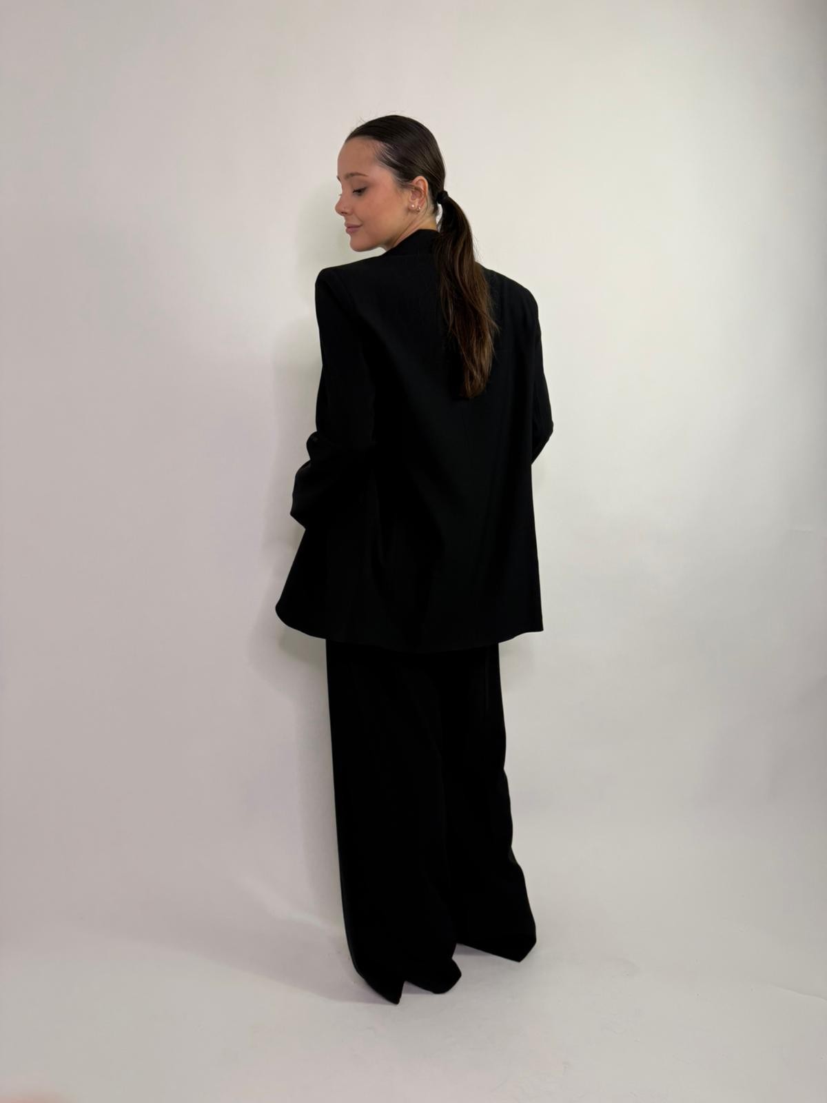 Giacca blazer classico con tasche