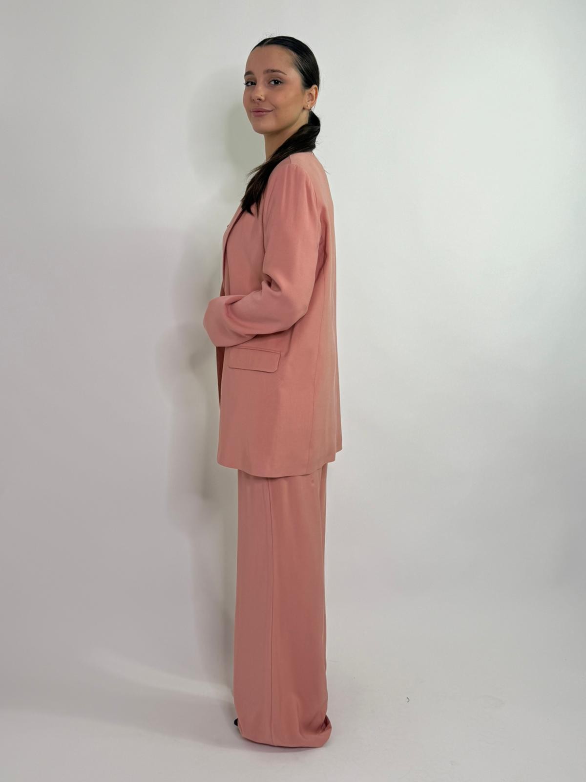 Giacca blazer classico con tasche