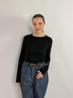 Maglia girocollo basic