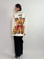 Pantalone nero con svoltino