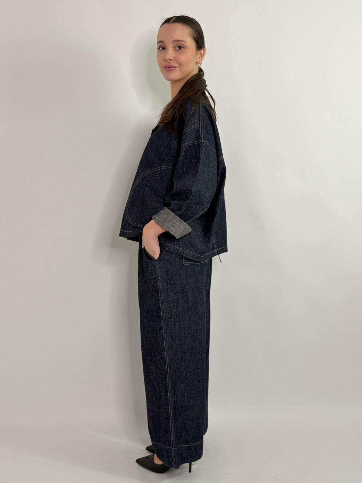 Pantalone con elastico in vita Wendy Trendy