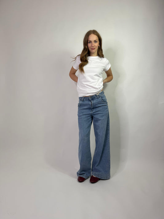 Jeans a palazzo