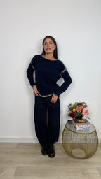 Jeans Ballon Blue Navy