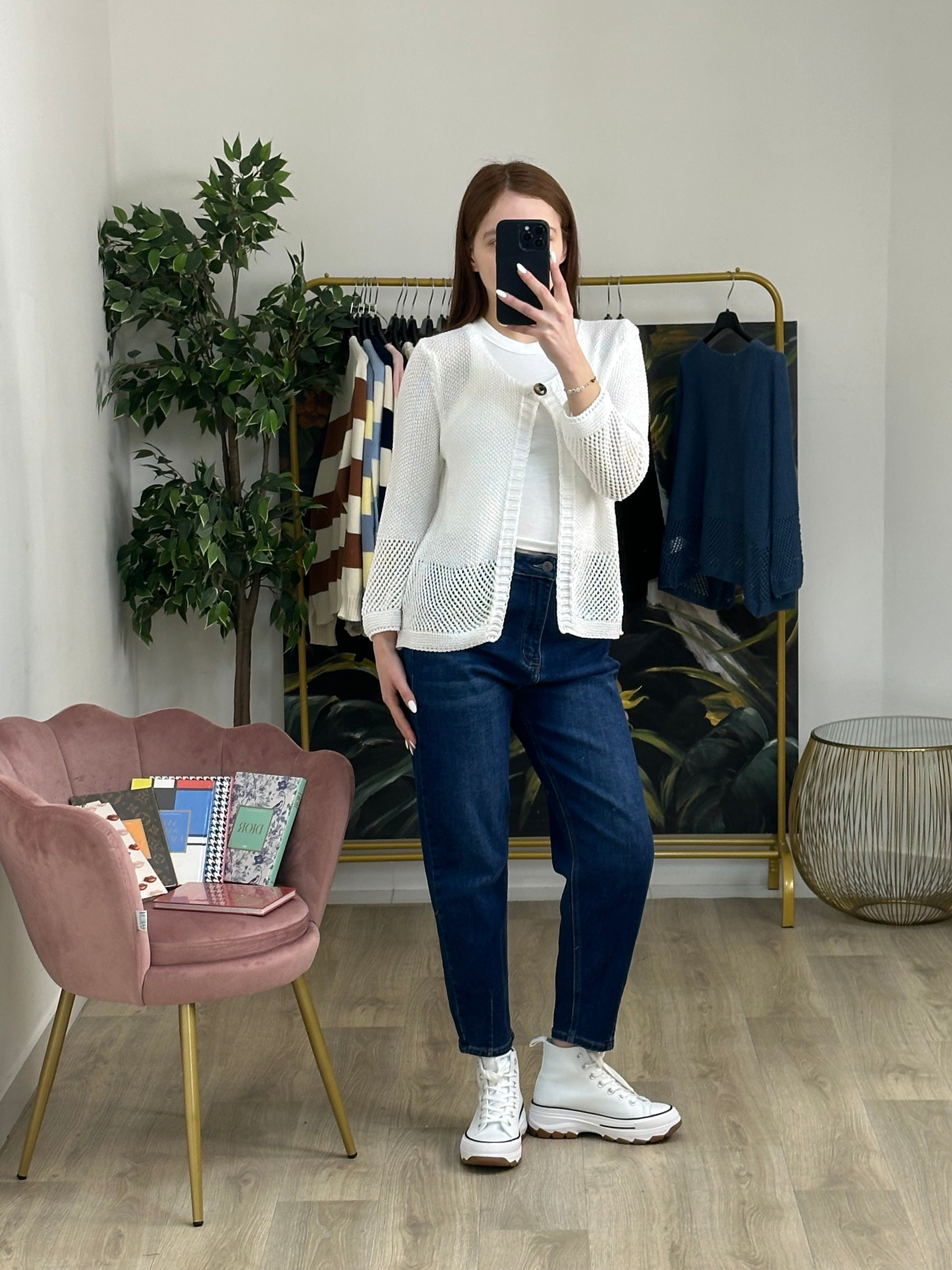 Cardigan Traforato
