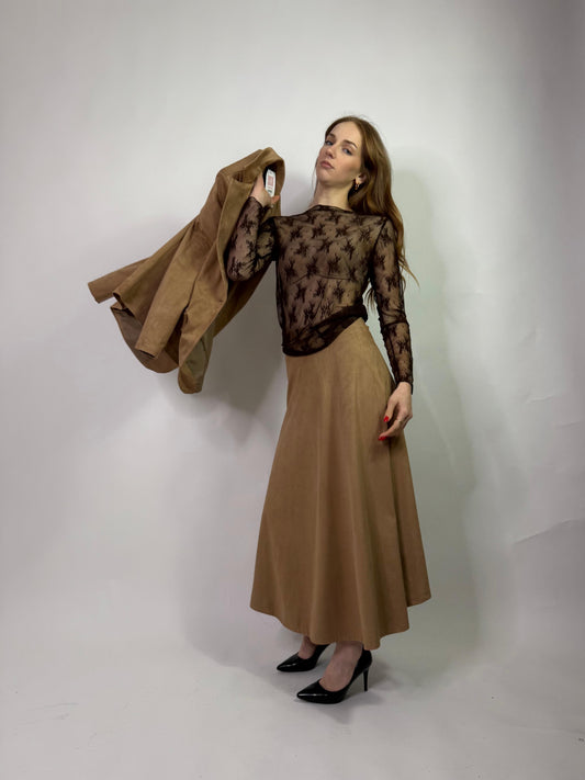 Maglia trasparenti pizzo