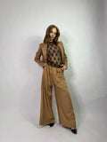 Pantalone in camoscio