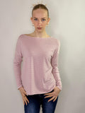 Maglia a righe con spacco laterali