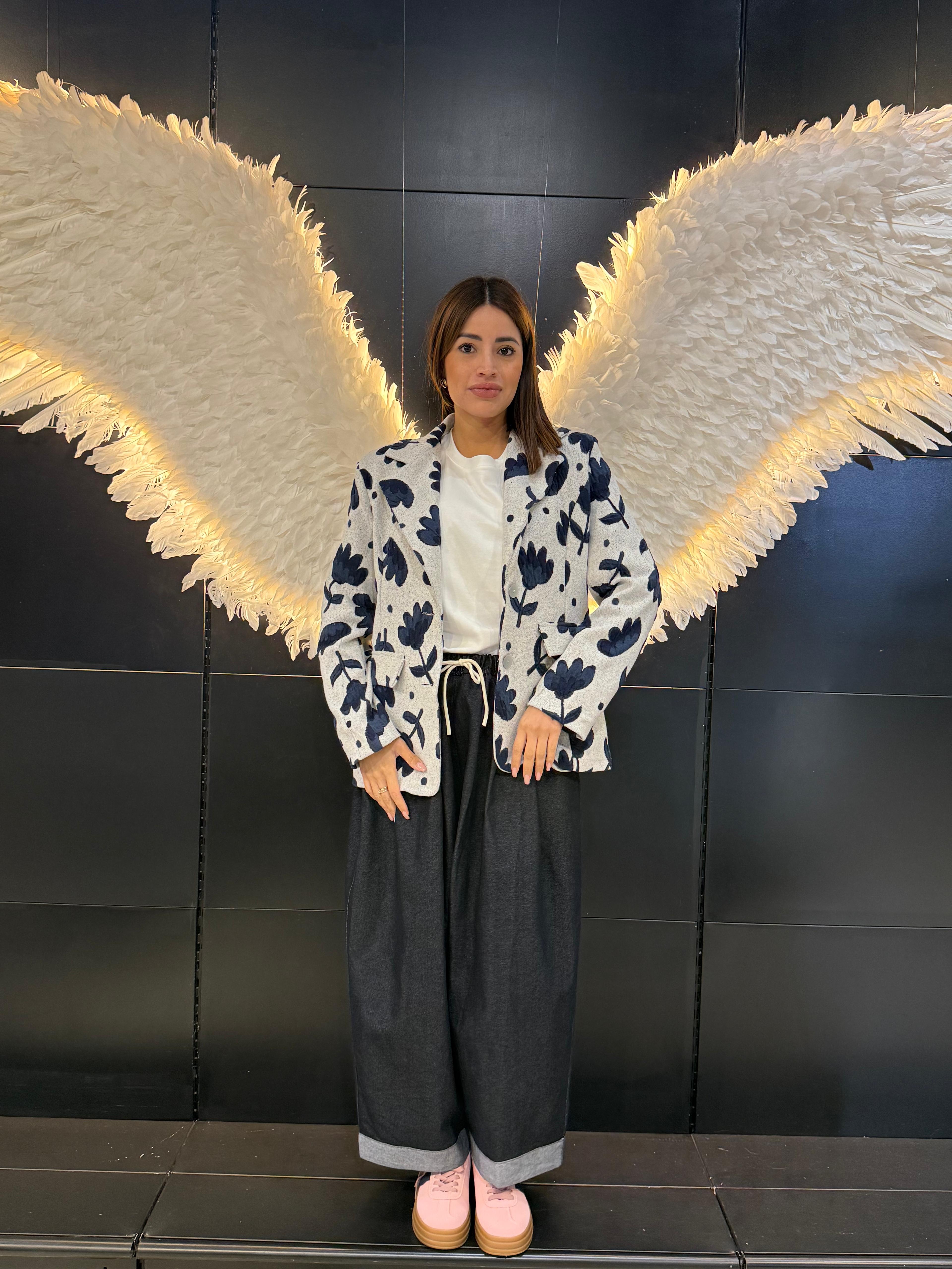 Blazer Fiorito Ricamato