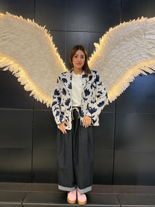 Blazer Fiorito Ricamato