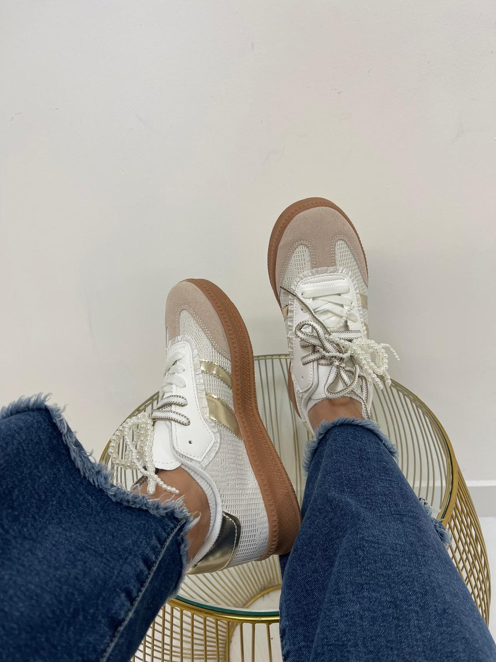 SNEAKERS SAMBA E PERLA
