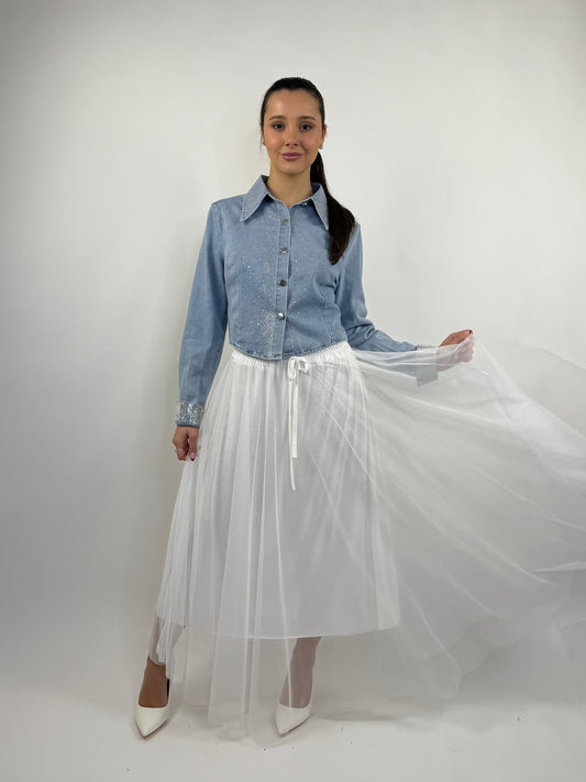 Gonna tulle Flor