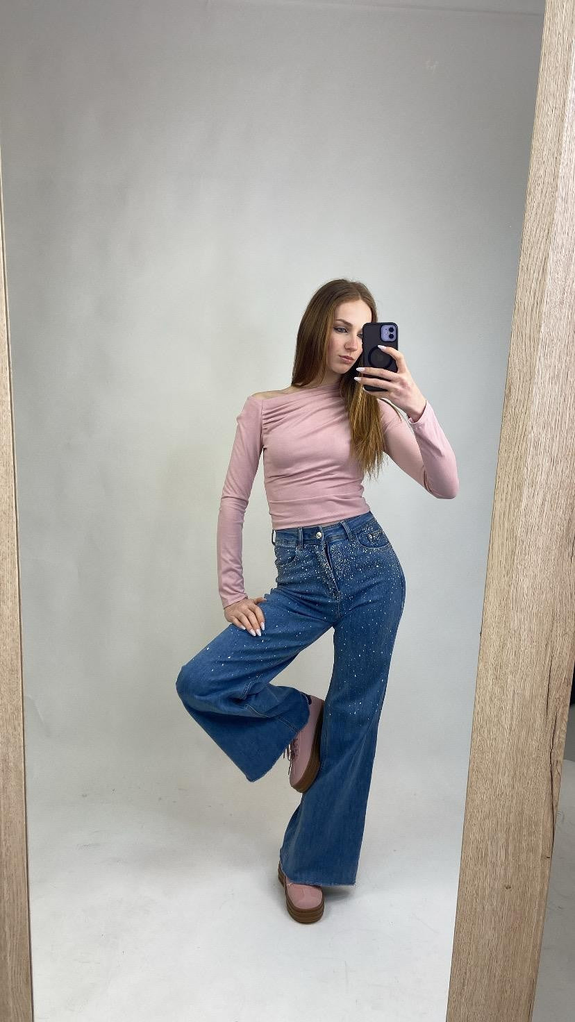 Maglia crop Elena