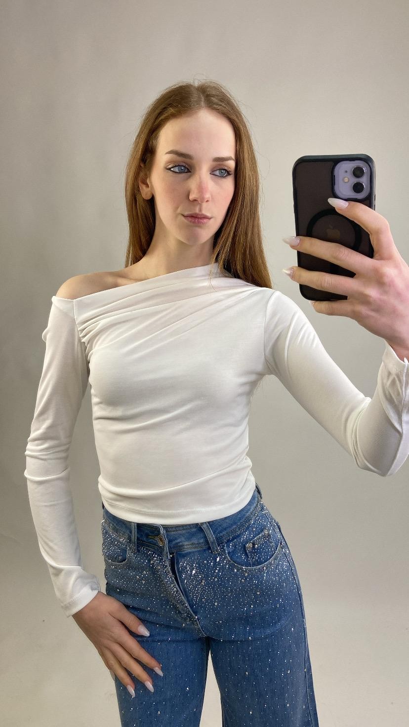 Maglia crop Elena
