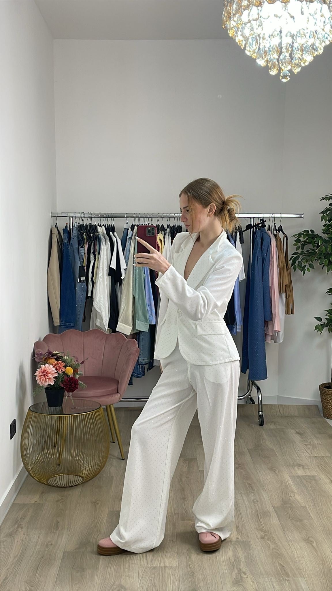 Pantalone palazzo cristallina