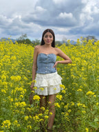 Corsetto in jeans