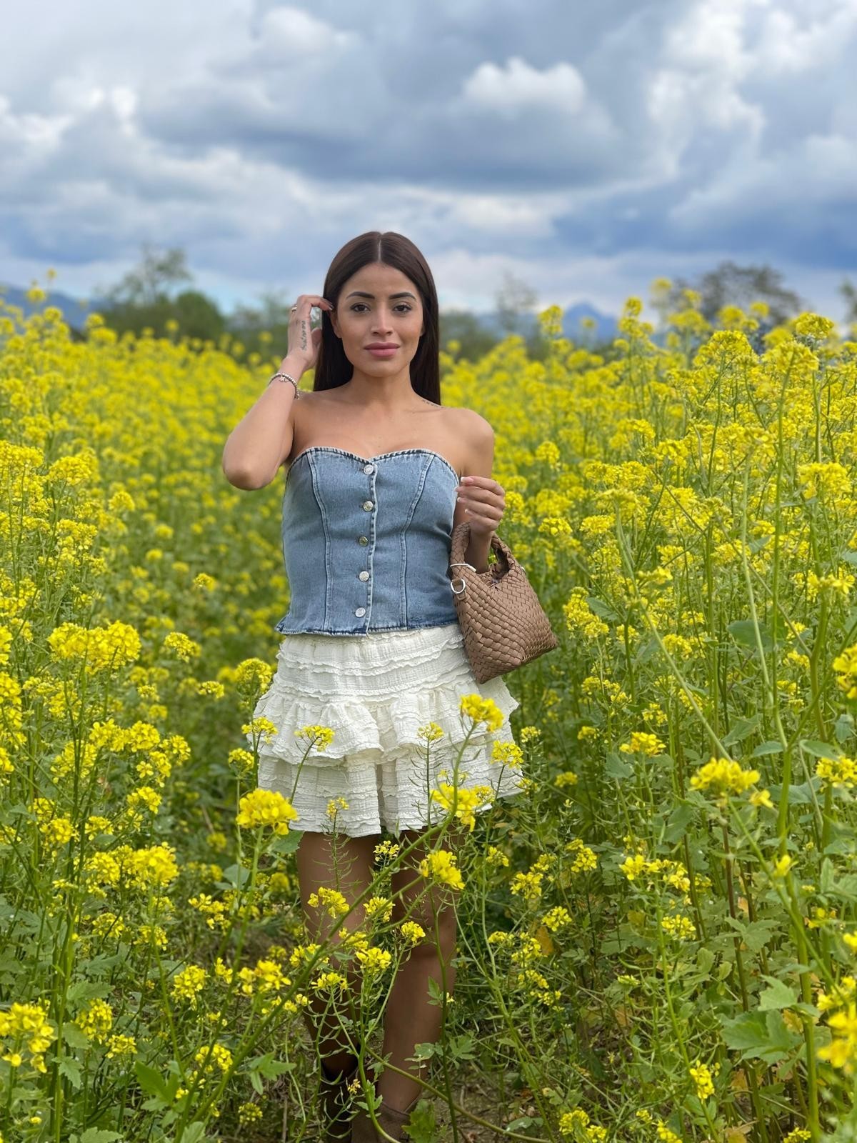 Corsetto in jeans