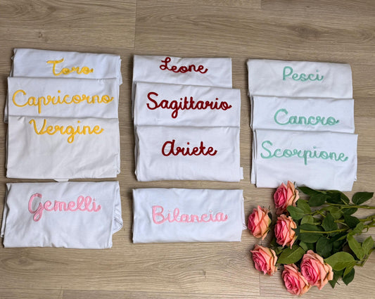 T-shirt segni zodiacali Lumina