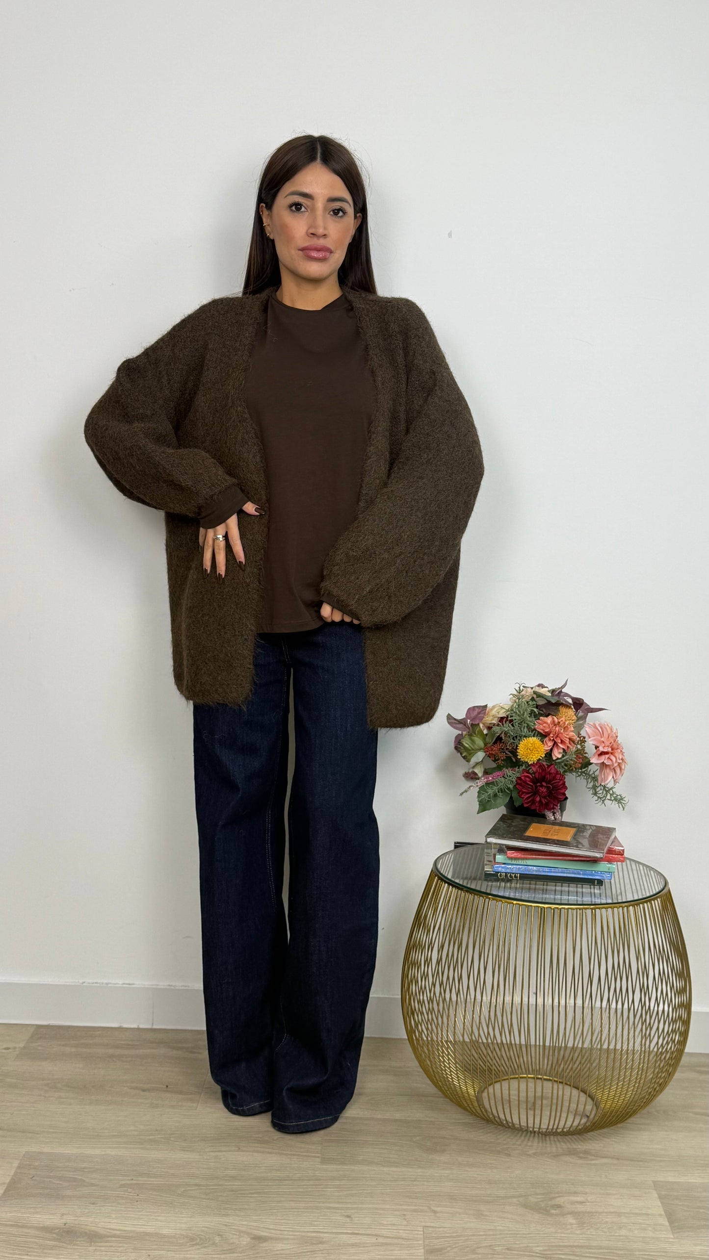 Cardigan Morbido Pesante