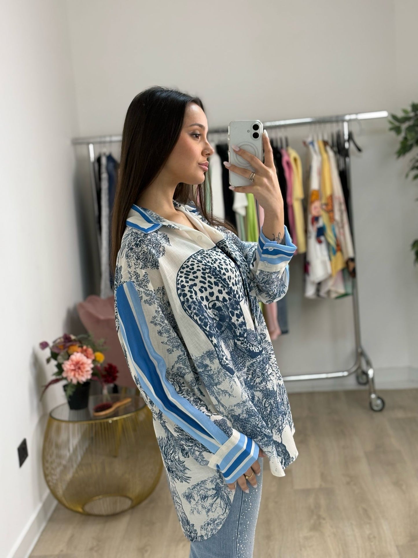 Camicia fantasy lino