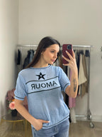 Maglia forato Amour