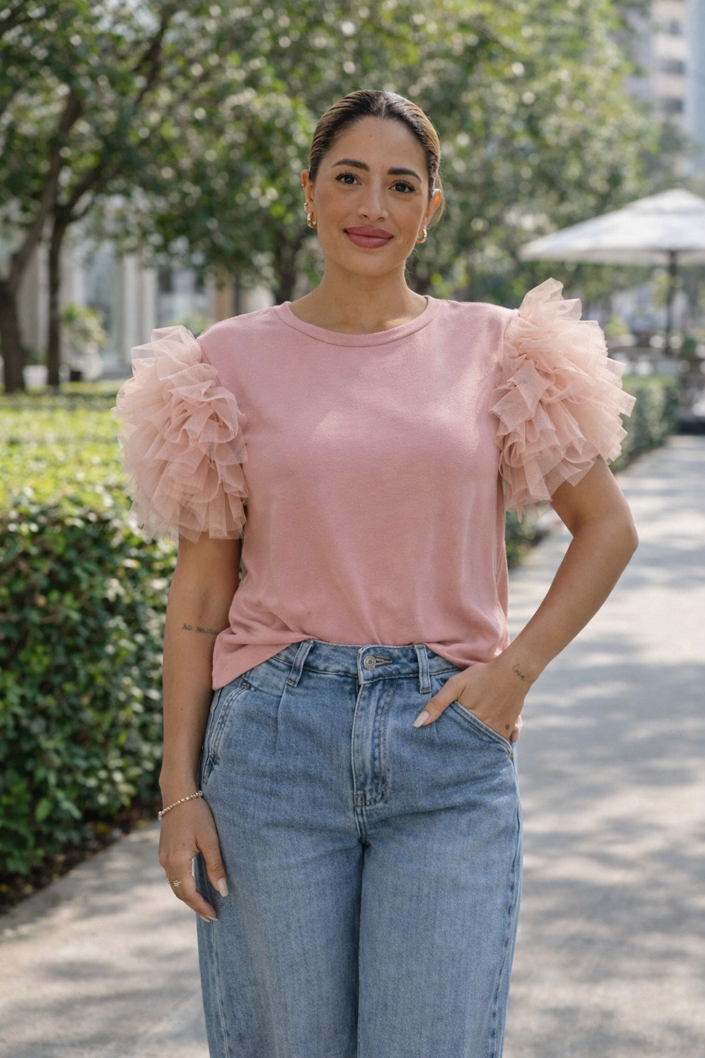 Blusa Romantic Tulle