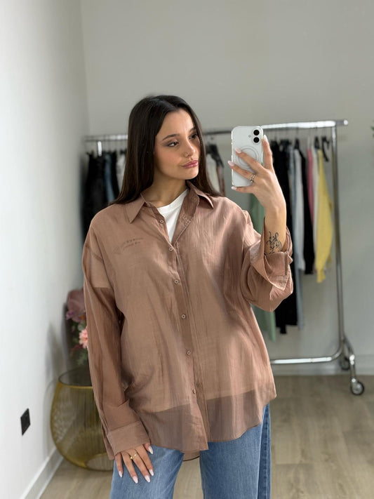 Camicia trasparente